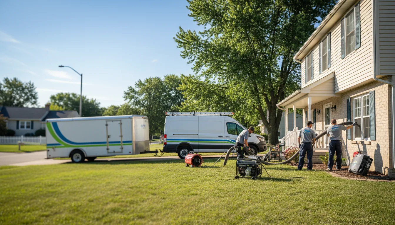 Flooded Basement Restoration And Cleanup With Repair in Seligman, MO near me